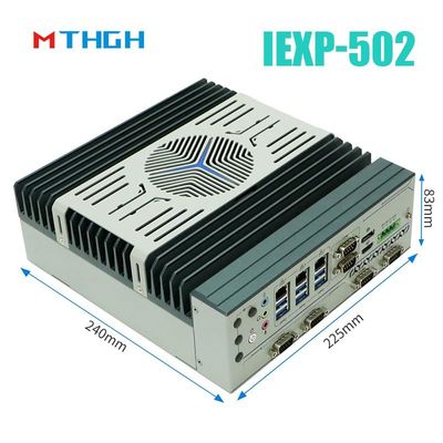 IEXP-502 Industrial Mini PC Dengan Mini PCIe Expansion Slot Sistem Operasi Windows/Linux