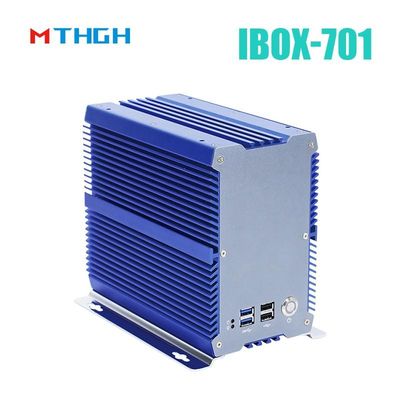 Intel Core I5 ​​7200U Mini PCIe Industri Mini PC Tanpa Kipas IBOX-701Plus