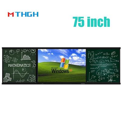 75 Inch Touch Screen Smart Nano Blackboard Semua dalam Satu Panel Interaktif