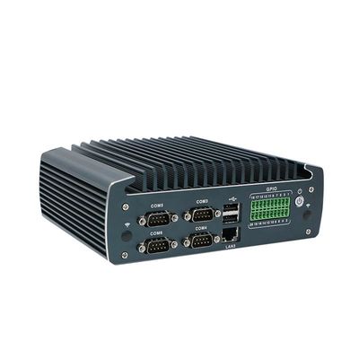 IBOX-1226 J6412 PC Mini Industri Tanpa Kipas Dengan 32GB RAM Dan 12V DC Input
