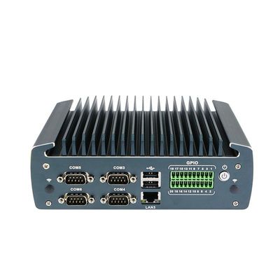 IBOX-1226 J6412 PC Mini Industri Tanpa Kipas Dengan 32GB RAM Dan 12V DC Input