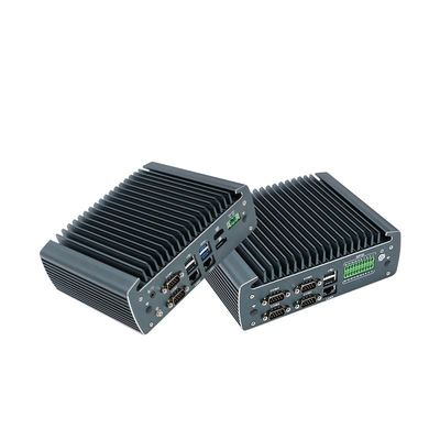 IBOX-1226 J6412 PC Mini Industri Tanpa Kipas Dengan 32GB RAM Dan 12V DC Input