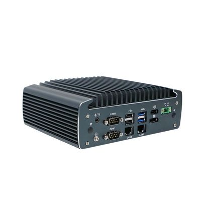 IBOX-1226 J6412 PC Mini Industri Tanpa Kipas Dengan 32GB RAM Dan 12V DC Input