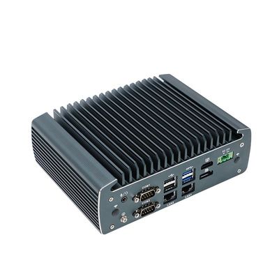 IBOX-1226 J6412 PC Mini Industri Tanpa Kipas Dengan 32GB RAM Dan 12V DC Input