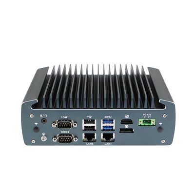 IBOX-1226 J6412 PC Mini Industri Tanpa Kipas Dengan 32GB RAM Dan 12V DC Input