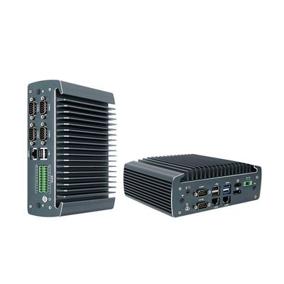 IBOX-1226 J6412 PC Mini Industri Tanpa Kipas Dengan 32GB RAM Dan 12V DC Input