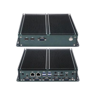Sertifikasi IBOX-1326 Quad Core N100 Industrial Mini PC Dengan 2*Intel I211 AT LAN