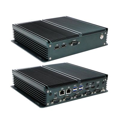 Sertifikasi IBOX-1326 Quad Core N100 Industrial Mini PC Dengan 2*Intel I211 AT LAN