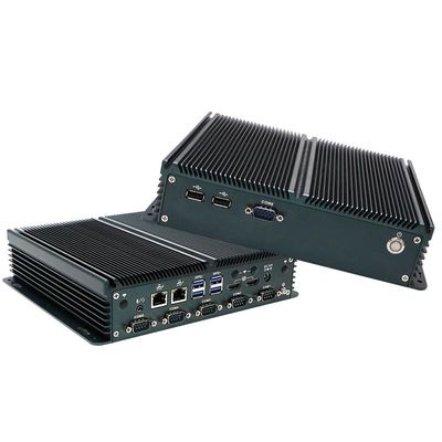 Sertifikasi IBOX-1326 Quad Core N100 Industrial Mini PC Dengan 2*Intel I211 AT LAN