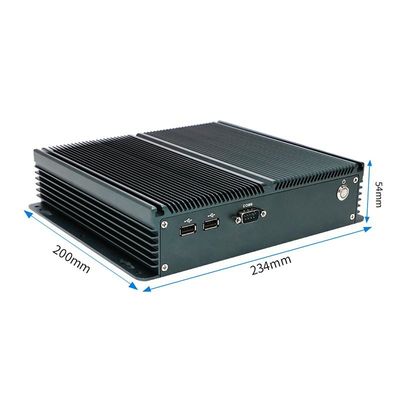 Sertifikasi IBOX-1326 Quad Core N100 Industrial Mini PC Dengan 2*Intel I211 AT LAN