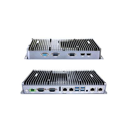 IBOX-3046 PC Industrial Mini 10110U tanpa kipas Prosesor DC 9V-36V Input Tegangan Besar