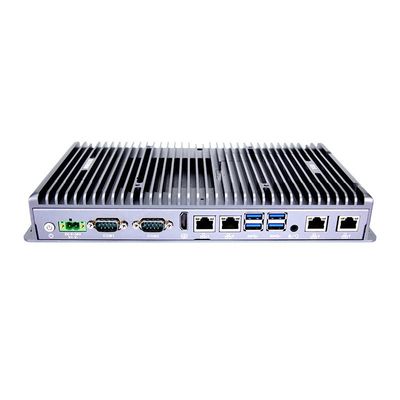 IBOX-3046 PC Industrial Mini 10110U tanpa kipas Prosesor DC 9V-36V Input Tegangan Besar
