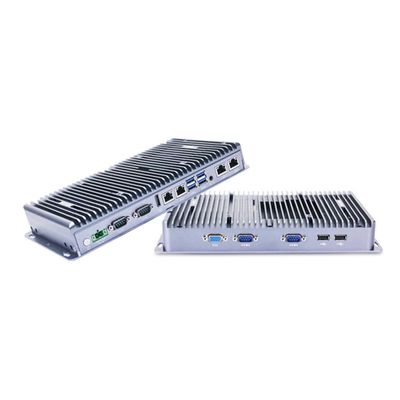 IBOX-3046 PC Industrial Mini 10110U tanpa kipas Prosesor DC 9V-36V Input Tegangan Besar