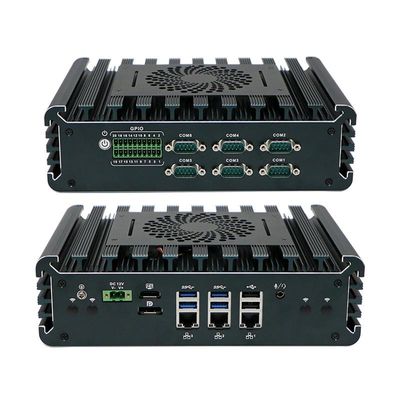 Quad Core IBOX-3126 Mini PC 3 * Intel I225-V 2.5G LAN Stasiun Kerja Industri