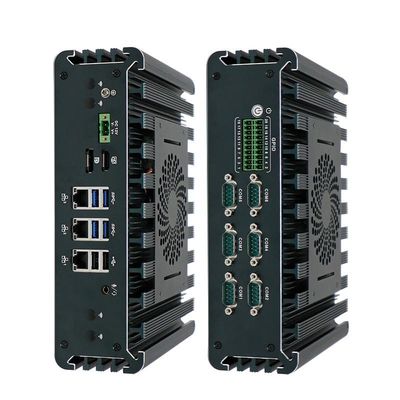Quad Core IBOX-3126 Mini PC 3 * Intel I225-V 2.5G LAN Stasiun Kerja Industri