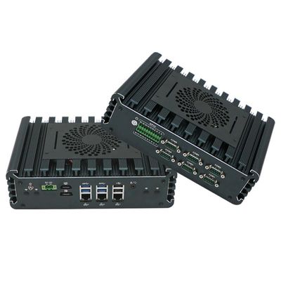 Quad Core IBOX-3126 Mini PC 3 * Intel I225-V 2.5G LAN Stasiun Kerja Industri