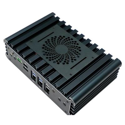Quad Core IBOX-3126 Mini PC 3 * Intel I225-V 2.5G LAN Stasiun Kerja Industri