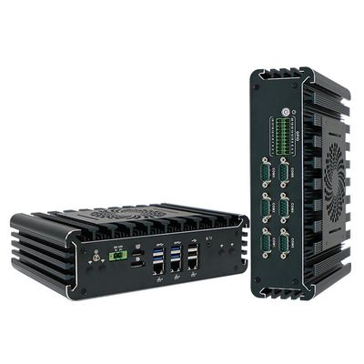 Quad Core IBOX-3126 Mini PC 3 * Intel I225-V 2.5G LAN Stasiun Kerja Industri