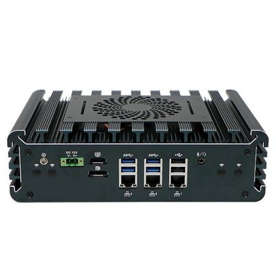 Quad Core IBOX-3126 Mini PC 3 * Intel I225-V 2.5G LAN Stasiun Kerja Industri