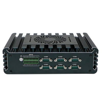 Quad Core IBOX-3126 Mini PC 3 * Intel I225-V 2.5G LAN Stasiun Kerja Industri