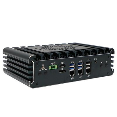 Quad Core IBOX-3126 Mini PC 3 * Intel I225-V 2.5G LAN Stasiun Kerja Industri