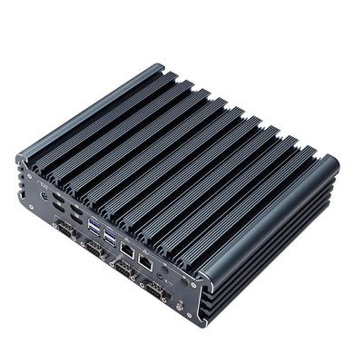 IBOX-3226 Quad Core Refresh Fanless Industrial Mini PC CE CCC FCC Kelas A RoHS 2.64KG