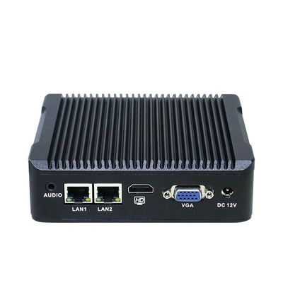 Nano-N3 Plus J1900 4 Core 8G RAM Industrial Mini PC Dukungan OS Windows/Linux