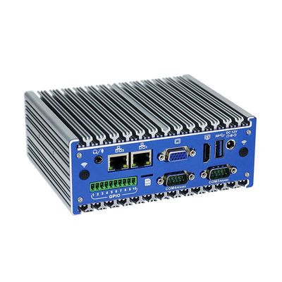 PC Mini Industri Nano Titanium Abu-abu N11 DC 12V Input 2XIntel I210-AT/I211-AT 1000M