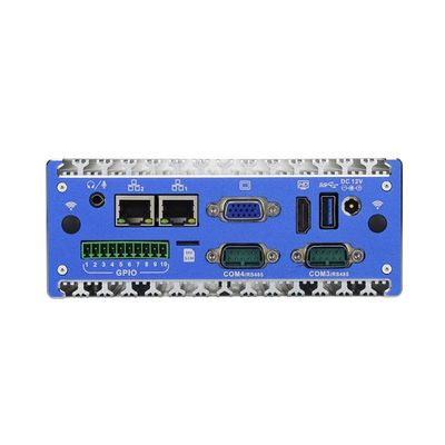 PC Mini Industri Nano Titanium Abu-abu N11 DC 12V Input 2XIntel I210-AT/I211-AT 1000M