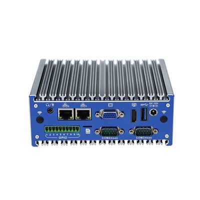 PC Mini Industri Nano Titanium Abu-abu N11 DC 12V Input 2XIntel I210-AT/I211-AT 1000M