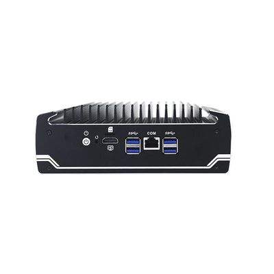 IBOX-501 N18 PC Industri Mini tanpa kipas Quad Core 32 GB Storage dengan MSATA