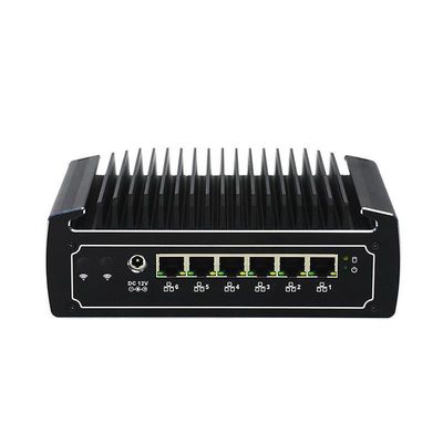 IBOX-501 N18 PC Industri Mini tanpa kipas Quad Core 32 GB Storage dengan MSATA