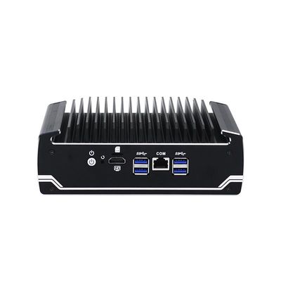 IBOX-501 N18 PC Industri Mini tanpa kipas Quad Core 32 GB Storage dengan MSATA