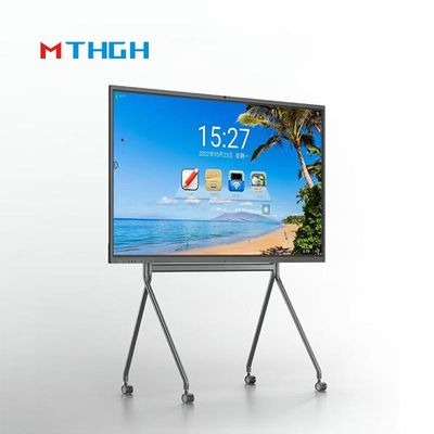 86 Inch 4K HD Response Time Touch Screen Interaktif Whiteboard Untuk Ruang Konferensi