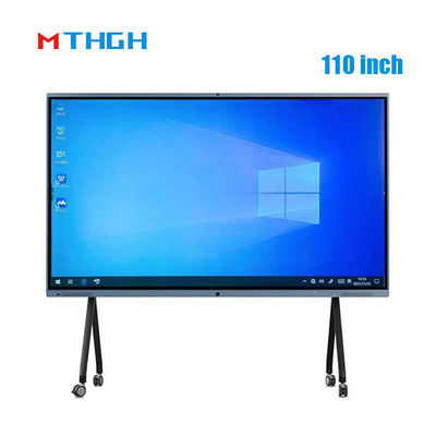 Layar sentuh Interaktif Whiteboard Layar 110 Inch Advanced Infrared Papan Pengajaran