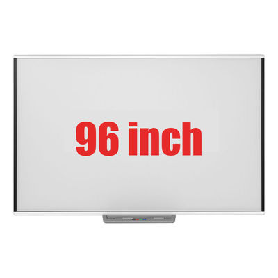 96 Inch Interactive WhiteBoard Smart Digital WhiteBoard Dukungan Android/Windows10