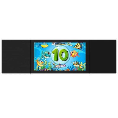 USB2.0/3.0 Interface I5 Processor Smart Digital Blackboard dengan rasio kontras 5000 1 dan rasio aspek 16 9