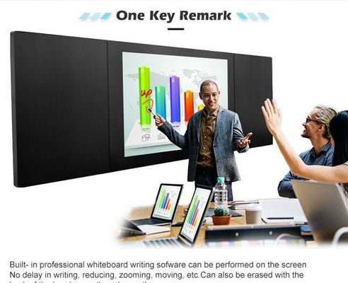 4GB RAM Smart Digital Blackboard dengan layar 75 inci dan port HDMI