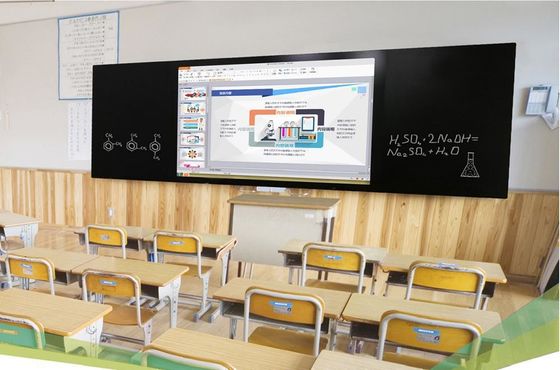 4GB RAM Smart Digital Blackboard dengan layar 75 inci dan port HDMI