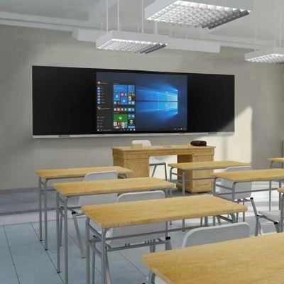 Smart Digital Board 65 Inch Smart Blackboard dengan 4K Flat Writing Panel dan I3/I5/I7/I9 Processor
