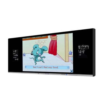 86 inci 180-260V AC Input Voltage Smart Digital Blackboard Dengan 64GB Storage Dan 4GB RAM