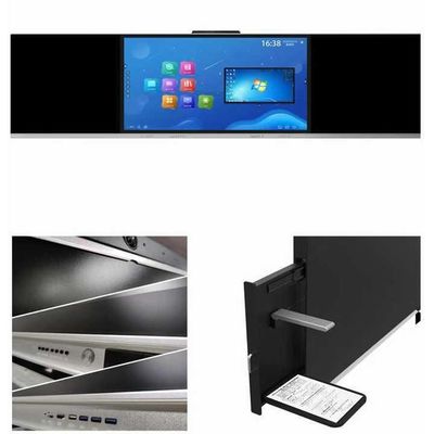 86 Inch Smart Digital Blackboard dengan rasio aspek 16 9 dan panjang ≥4450mm untuk lingkungan pembelajaran interaktif