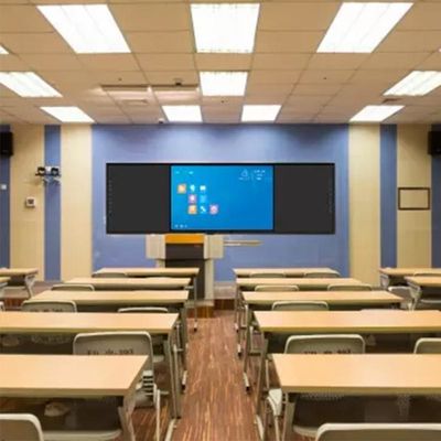 86 Inch Smart Digital Blackboard dengan rasio aspek 16 9 dan panjang ≥4450mm untuk lingkungan pembelajaran interaktif