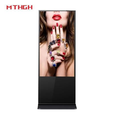 43 Inch Wall Mount Floor Standing Digital Display Dengan Wi-Fi Bluetooth Dan USB