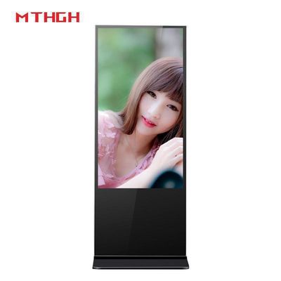 43 Inch Wall Mount Floor Standing Digital Display Dengan Wi-Fi Bluetooth Dan USB
