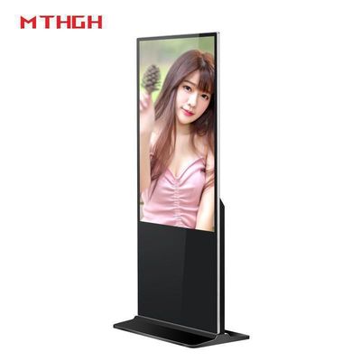 43 Inch Wall Mount Floor Standing Digital Display Dengan Wi-Fi Bluetooth Dan USB