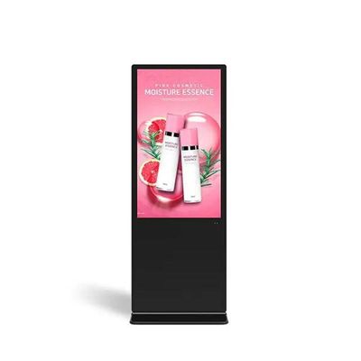 49 inci lantai berdiri digital display, bebas berdiri digital signage dengan pilihan dinding pemasangan