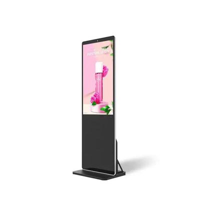 49 inci lantai berdiri digital display, bebas berdiri digital signage dengan pilihan dinding pemasangan