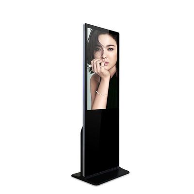 49 Inch Black Digital Signage Dengan Konektivitas Wi-Fi / Bluetooth / USB Dan Audio / Headphone Outputs Untuk Output Audio Optimal