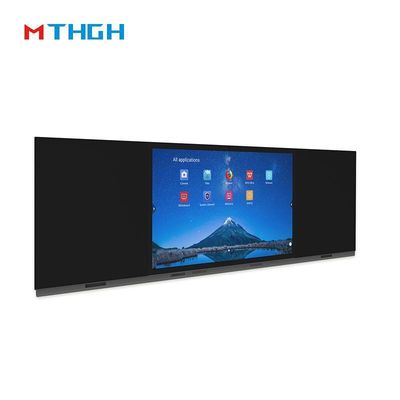 65 Inch Smart Digital Blackboard Flat Writing Panel untuk dukungan multi-pengguna yang ditingkatkan